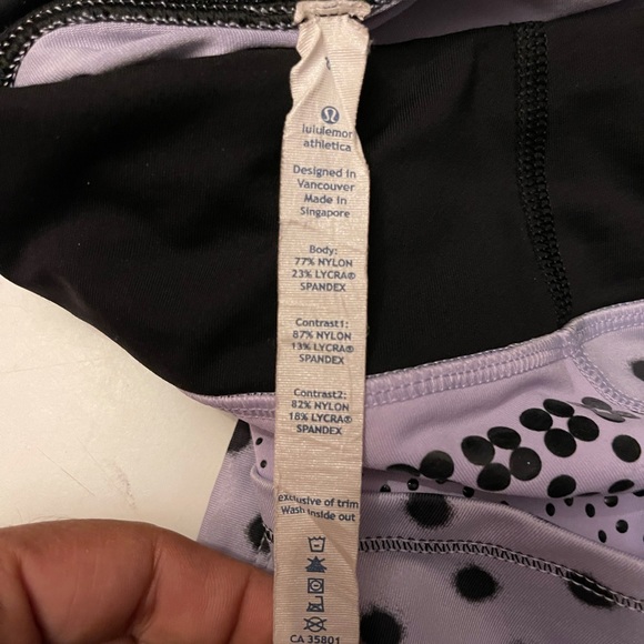 Lululemon Shorty Short High Noon Lilac - Picture 4 of 5